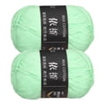 thumbnail image 1 of Unique Bargains Acrylic Light Green Yarn, 2 Pack, 1 of 7