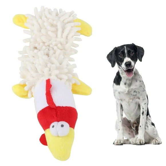 Juguetes de peluche con sonido chirriante para perros y gatos, juguetes masticables para cachorros, suministros para mascotas, limpieza de dientes, entrenamiento, chirriadores, masticadores
