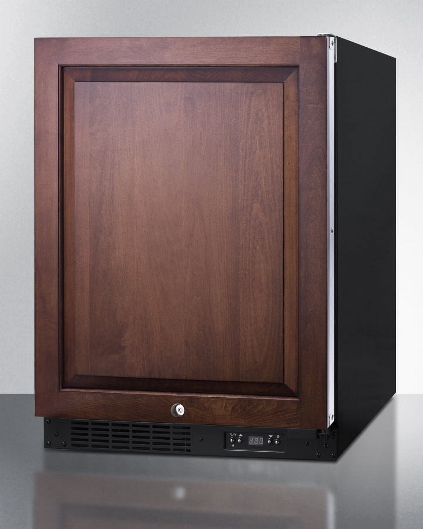 Summit Al55 24 Inches Wide 4.2 Cu. Ft. Ada Compliant Compact Refrigerator - Panel Ready