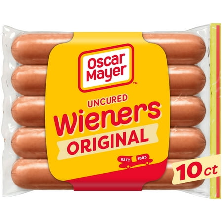 Oscar Mayer Classic Uncured Wieners Hot Dogs, 10 ct. Pack