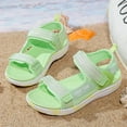 thumbnail image 7 of Girls Sandals,Children Shoes Beach Sandals Light Girl Sandals Big Soft Bottom Girls Beach Shoes,Toddler Girl Sandals/Toddler Boy Sandals(Size:1), 7 of 7