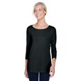 thumbnail image 1 of Top de punto de ballet Perfect Fit™ para mujer NEGRO L Devon & Jones DP192W, 1 of 1