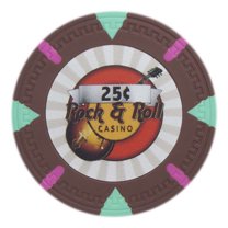 Brybelly Holdings CPRR-25c-25 13.5 g Rock & Roll - 25 Cents, Roll Of 25