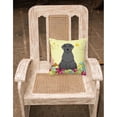 thumbnail image 2 of Carolines Treasures BB6066PW1818 Easter Eggs Giant Schnauzer Fabric Decorative Pillow, 2 of 2