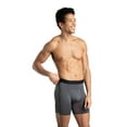 thumbnail image 4 of Fruit of the Loom Men's 360 Stretch Performance Cooling Channels Boxer Briefs, 6-Pack, 4 of 13