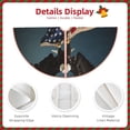 thumbnail image 3 of Sikiie American Flag Christmas Tree Skirt, Christmas Tree Decorations, Christmas Decor, Tree Mat Decoration(30-48IN)-36", 3 of 6