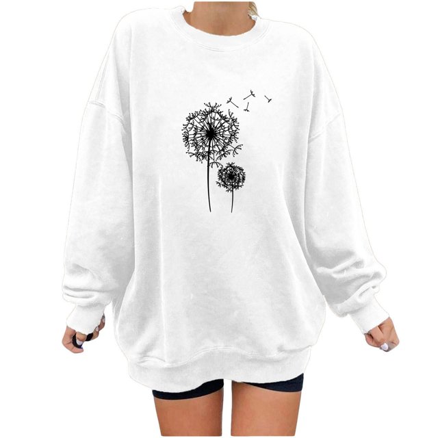 ICHUANYI Liquidación Sudadera con capucha de manga larga con cuello redondo y estampado de moda para mujer ICHUANYI WER202308231792
