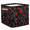 Multicolor 3, variant on CURLYOOT Seashell Cube Storage Bin, 13 x 13 x 13 Storage Cube Bins for Organizing, Seashell Ocean Fabric Foldable Closet Baskets with Handles for Closet, Shelves, Clothes