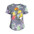 thumbnail image 5 of Simpsons Women's Halloween Graphic Tee with Short Sleeves, 5 of 5