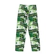 thumbnail image 5 of Sigee Football 7 Print Men's Pajama Pants - Soft Lounge Sleep Bottoms with Elastic Waistband and Pockets-, 5 of 9
