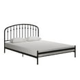 DHP Narla Metal Platform Bed Frame, Queen, Black