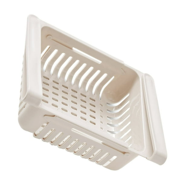 Estante de almacenamiento extensible Injueey para organizar la Cocina estilo cajonera color albaricoque