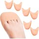 thumbnail image 1 of 6 Piezas Bolsas para Dedos para Mujeres Almohadillas para Dedos de Gel de Silicona Protectores para Zapatos de Punta Almohadillas para Calcetines de Gel Gorras para Dedos de Danza de Ballet, 1 of 5