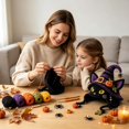 thumbnail image 5 of Complete DIY Crochet Kit for Beginners, Halloween Fantasy Hood Hat Craft Set with Yarn, Hook, Instructions and Gift Box（style:F）, 5 of 6