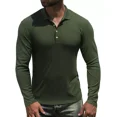 thumbnail image 2 of Playera Polo Casual Moda Para Hombre Slim Fit Manga Largo, 2 of 6
