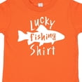 thumbnail image 4 of Inktastic Lucky Fishing Shirt Fish Boys or Girls Toddler T-Shirt, 4 of 5