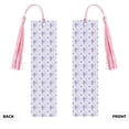 thumbnail image 2 of Kdxio Bouquet and Lavender Flowers Print Metal Tassel Bookmarks,Perfect Gift for Art Lovers and Bookworms Metal Bookmarks for Women, 2 of 8