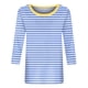 thumbnail image 5 of Camisetas de Manga Corta para las Mujeres a Rayas Impresas de Tres Cuartos de Manga, Cuello Redondo Casual Top, 5 of 5