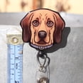 Rhodesian Ridgeback Badge reel Id holder: Gift for dog lovers, teachers ...