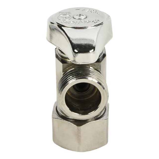 llave de control 1/2 pulgada plata coflex