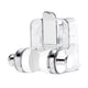 thumbnail image 2 of Soporte de ducha multifuncional para baño, apartamento o baño. Plata transparente, 2 of 9