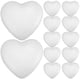 thumbnail image 1 of 12 bolas de espuma con forma de corazón, ideales para bodas, manualidades y adornos de San Valentín., 1 of 7