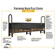 thumbnail image 6 of Heavy Duty Firewood Rack with Cover 8', 6 of 10
