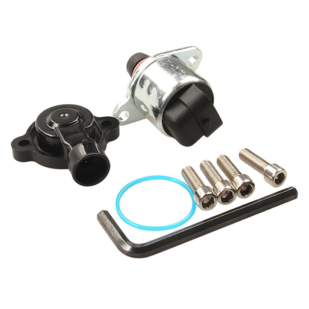 Manifold Throttle Sensor Kit Aluminum Alloy Throttle Position Sensor