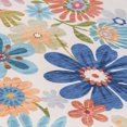 thumbnail image 4 of ReaLife Machine Washable Rug - Stain Resistant, Non-Shed - Eco-Friendly, Padded, Family & Pet Friendly - Made from Premium Recycled Fibers - Jada Floral- Ivory Colorful, 2'6" x 6', 4 of 5