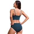thumbnail image 2 of Top de Bikini CRZ YOGA con Escote en V, Acolchado y Tirantes Ajustables XL, 2 of 5