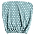 thumbnail image 1 of Funda suave para respaldo de silla, funda lavable, protector de silla para comedor Puntos Verdes, 1 of 8