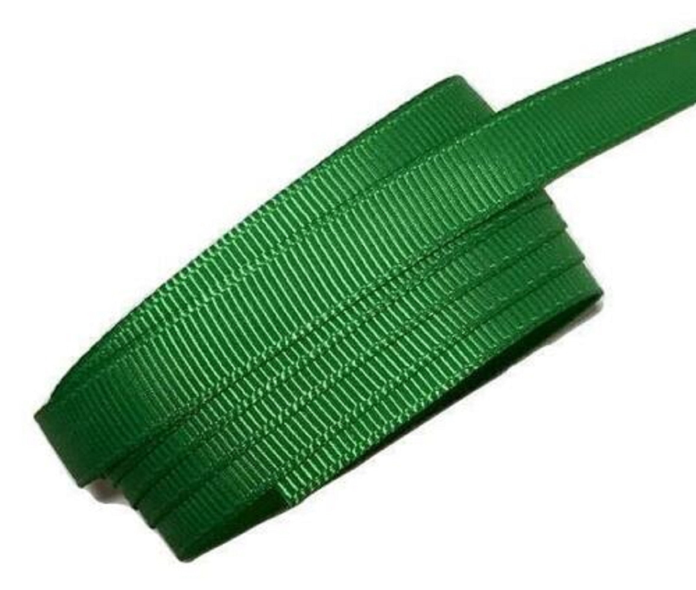 Emerald Green Grosgrain Ribbon 1/4 Inch Wide 50 Yard Spool