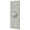 Silver, variant on Deltana BBS333U15 Bell Button; Rectangular Contemporary; Satin Nickel Finish
