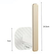 thumbnail image 4 of Wall Mounted L-shaped Hooks Self-adhesive Hanging Hat Hooks for Small Items Organization, 4 of 4