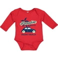 thumbnail image 3 of Inktastic Paradise Beach in Delray Beach with Palm Trees and Car Boys or Girls Long Sleeve Baby Bodysuit, 3 of 5