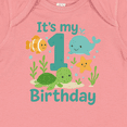 thumbnail image 4 of Inktastic First Birthday Sea Creatures Celebration Boys or Girls Baby Bodysuit, 4 of 5