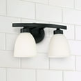 thumbnail image 2 of Capital Lighting 114321-333 Jameson 2 Light 13 Wide Bathroom Vanity Light - Black, 2 of 2