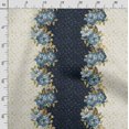 thumbnail image 3 of Soimoi Floral Vintage Printed Japan Crepe SatinFabric By The Yard 54 Inch Wide Decorative Sewing Fabric For Dresses Kimonos Gowns Beige, 3 of 5