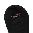 thumbnail image 6 of Hanes Womens CottonSoft No Show Socks, 10-Pack, Size 4-10, 6 of 9