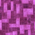 thumbnail image 1 of Ahgly Company Indoor Square Abstract Purple Modern Area Rugs, 4' Square, 1 of 4