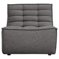 thumbnail image 5 of Diamond Sofa 3 Pc Corner Sectional in Gray, 5 of 5