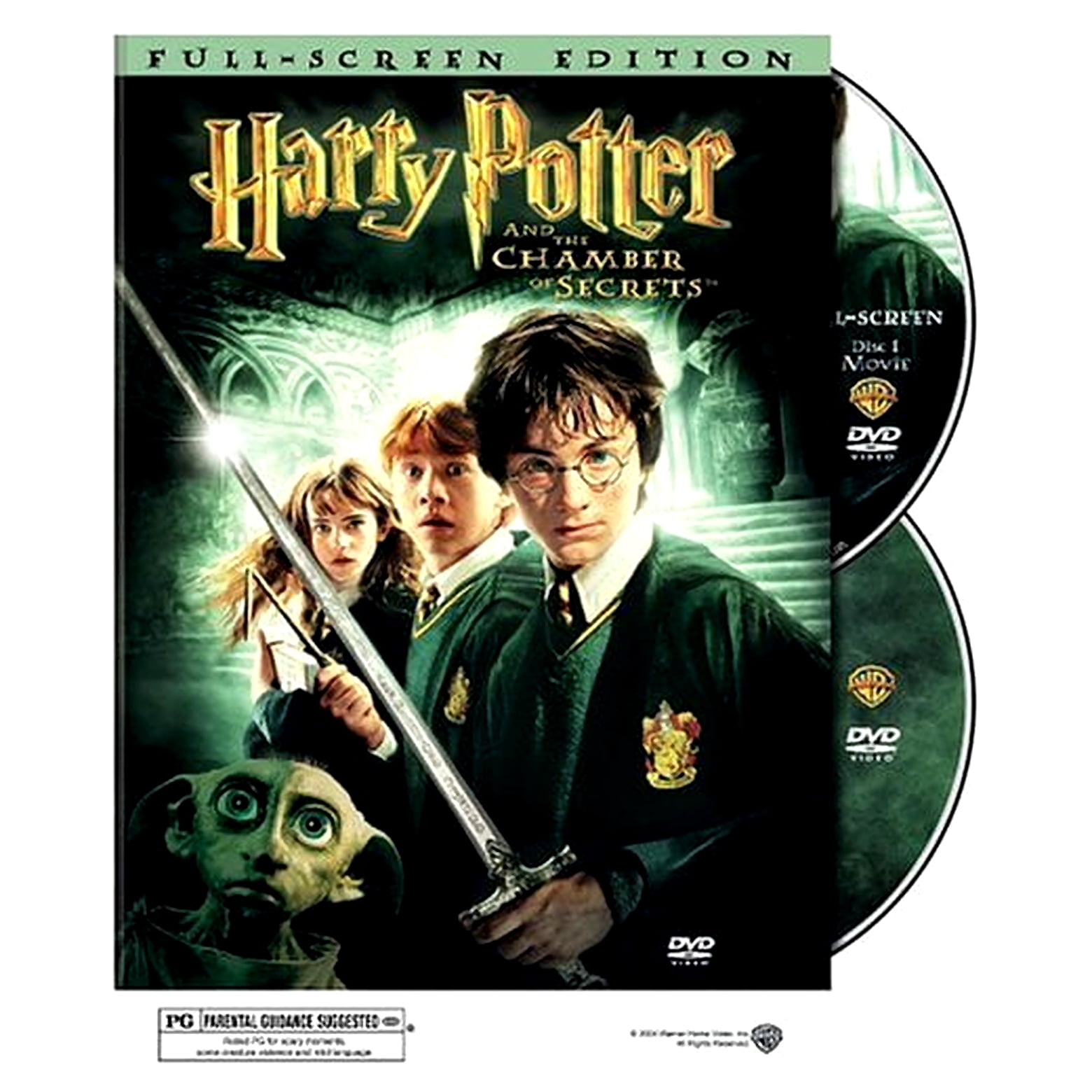Harry Potter And The Chamber Of Secrets (DVD) - Walmart.com