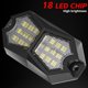 thumbnail image 4 of Luz LED de roca para coche, camión, furgoneta, camión, caravana, luz de ambiente exterior, luz inferior automática, luces LED de neón para debajo de la carrocería, 18 LED, 12 V, 24 V, 4 of 5