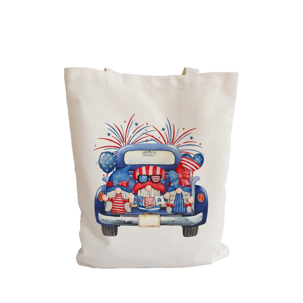 CafePress Blue Nautical Lobster Tote Bag - Natural Canvas Reusable Shopping Bag, Small Or Medium Size
