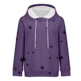 thumbnail image 4 of Bovemsi Sweatshirt for Women Oversized Lightweight Puff Pullover Tops Long Sleeve Casual Fall Winter Clothes Comfort Hoodie, 4 of 9