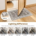 thumbnail image 6 of Uermei 2'x3' Small Washable Area Rug: Non-Slip Stain-Resistant Durable Indoor Mat for Entryway, Kitchen, Bedroom, Laundry, Pet & Kid-Friendly Home Decor - Brown, 6 of 10