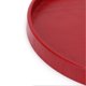 thumbnail image 2 of Round Food Grade Red Wood Cutlery Tray for Kitchen, Home and Restaurant, 27cm, 2 of 4