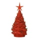 thumbnail image 4 of Adorno de árbol de Navidad artificial de mesa, centro de mesa, estilo vintage rojo, 4 of 9