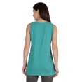 thumbnail image 4 of Inkmeso WoMen's &nbsp;Solid Sleeveless Tank Tops Scoop Neck Summer T-shirt Casual Tee, 4 of 8