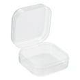 thumbnail image 1 of Unique Bargains 38x18mm Plastic Square Clear Storage Container Box with Lid, 12 Pack, 1 of 5